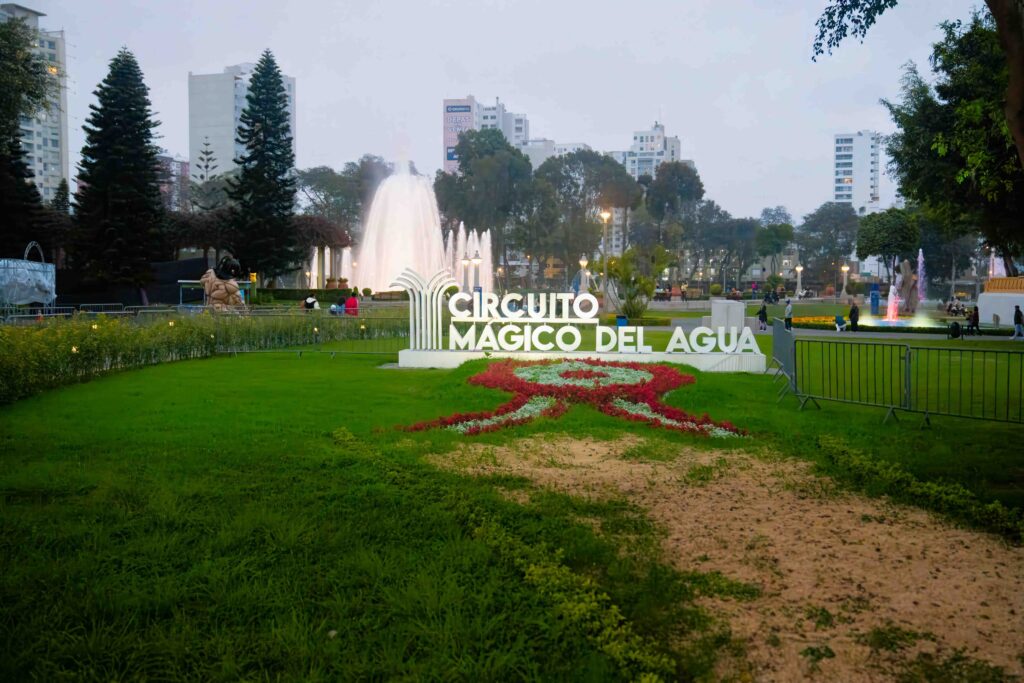 circuito magico del agua