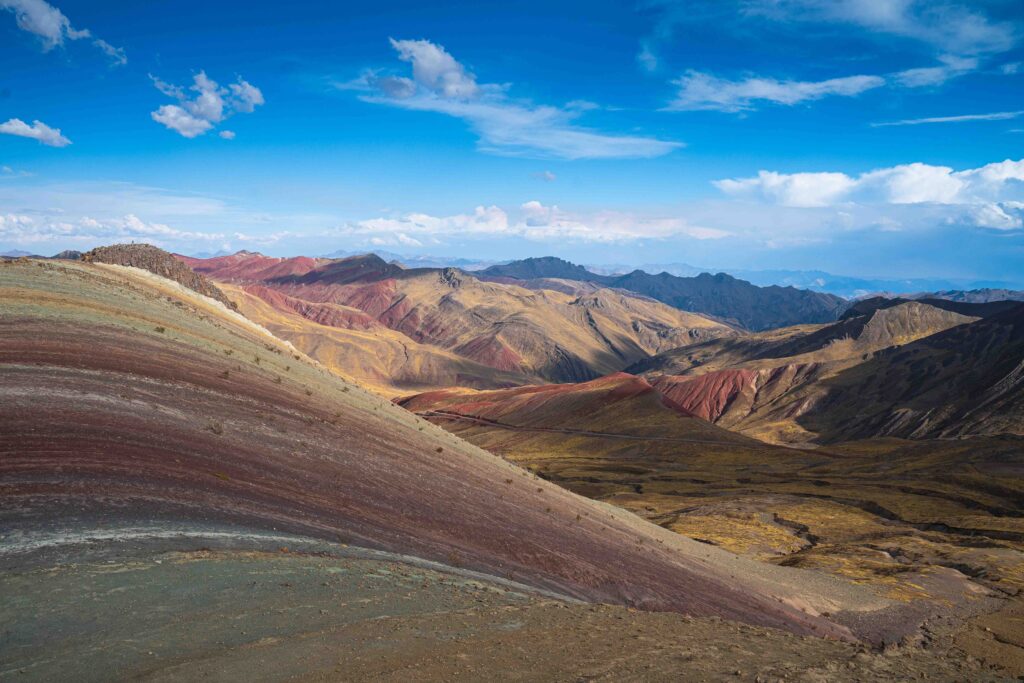 rainbow mountain, peru