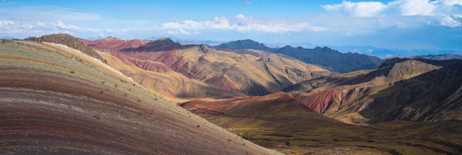 rainbow mountain, peru